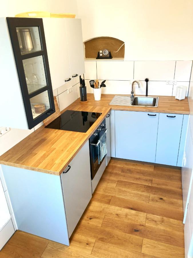 Lehmhaeuschen Mit Sauna Tangermünde Buitenkant foto